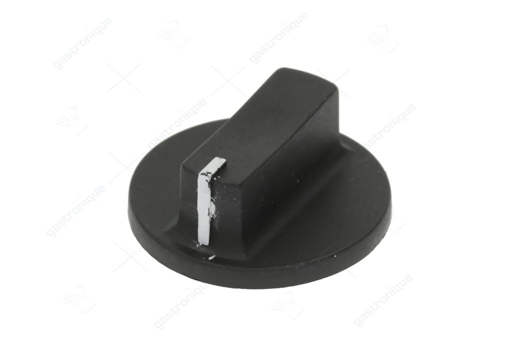 knop zwartø 45 mm