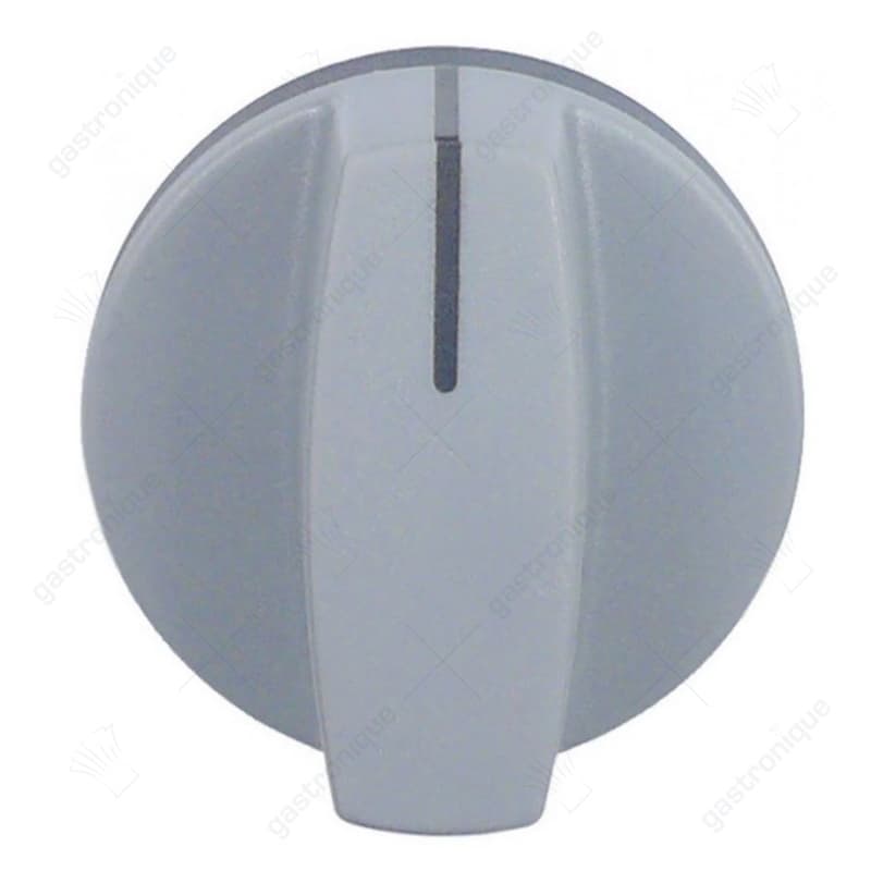 knop nulstreep ø 40mm as ø 6mm 3-delig