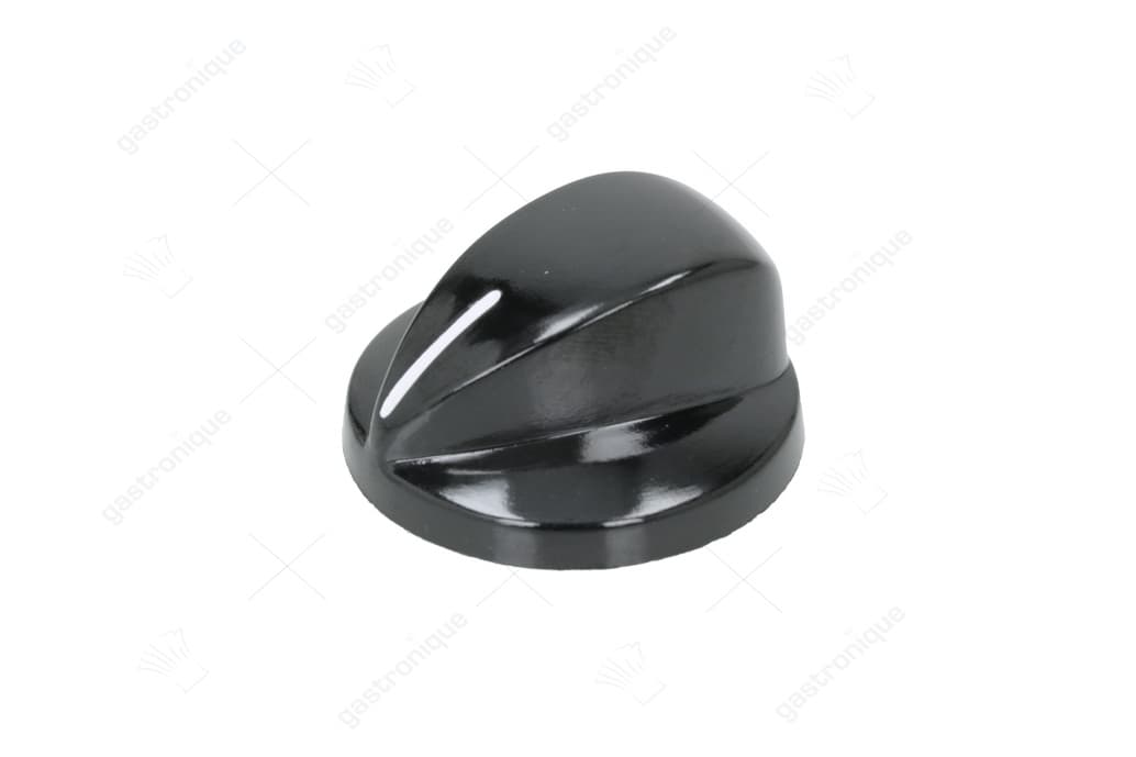 zwarte knop ø 40 mm