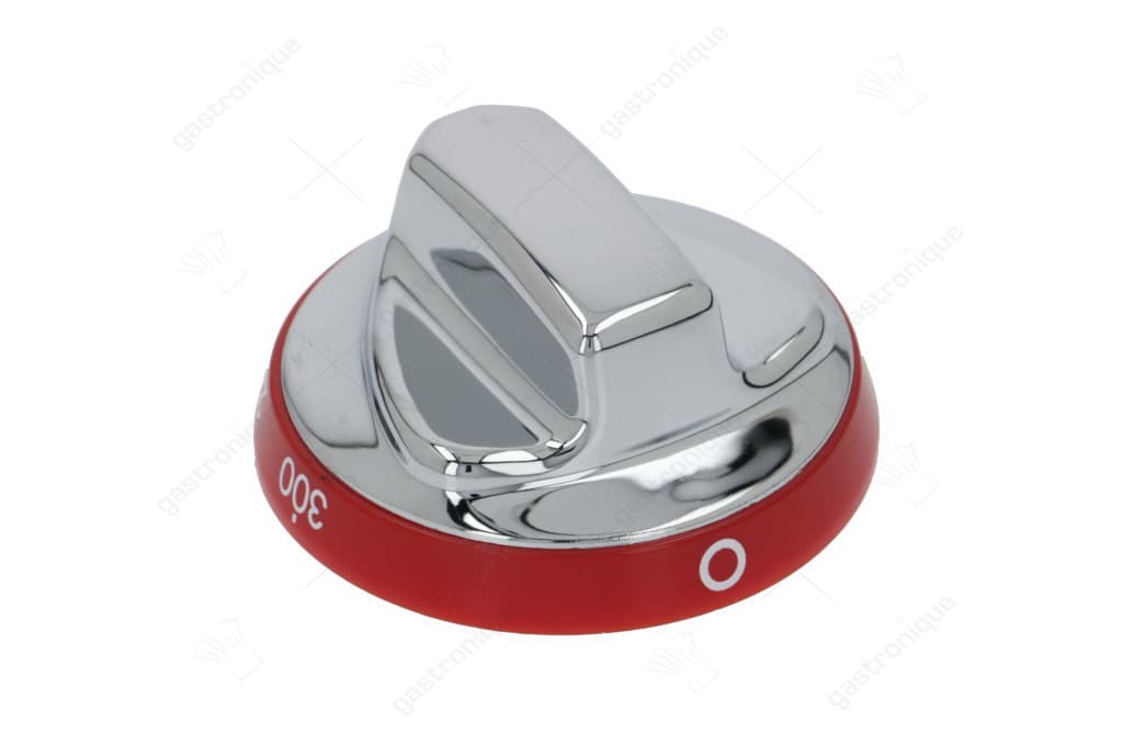 zilveren knop-rood ø 72 mm 100-300°c