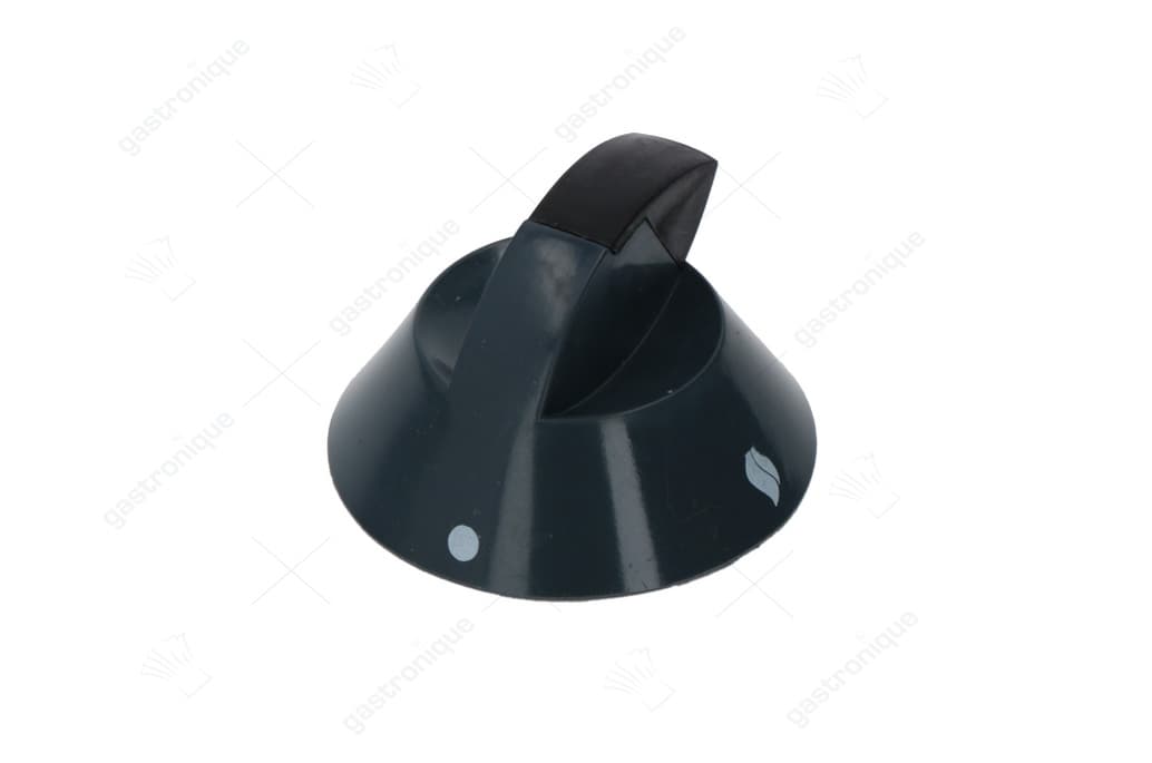 zwarte knop ø 70 mm bedrukt - Image 1