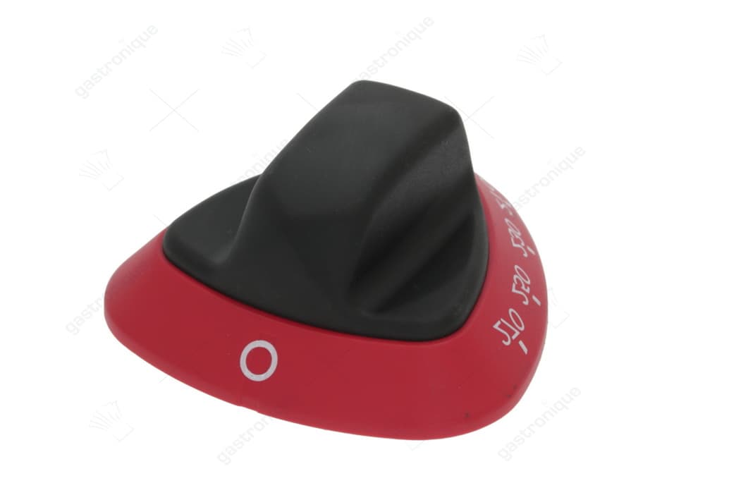 zwarte knop-rood 100-270°c