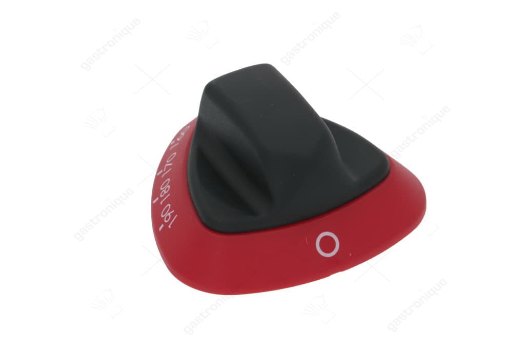 zwarte knop-rood 110-190°c