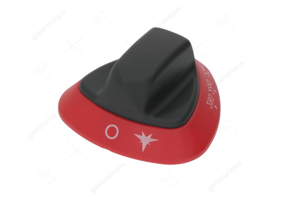 zwarte knop-rood 100-280°c