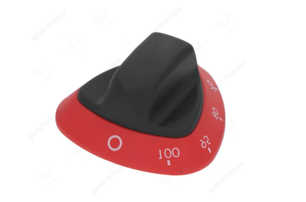 zwarte knop-rood 30-100°c