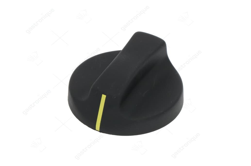 zwarte knop ø 51 mm