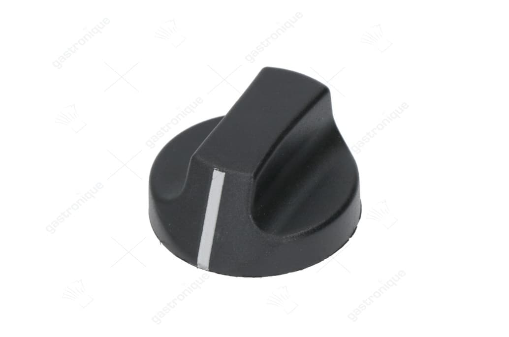 zwarte knop ø 40 mm