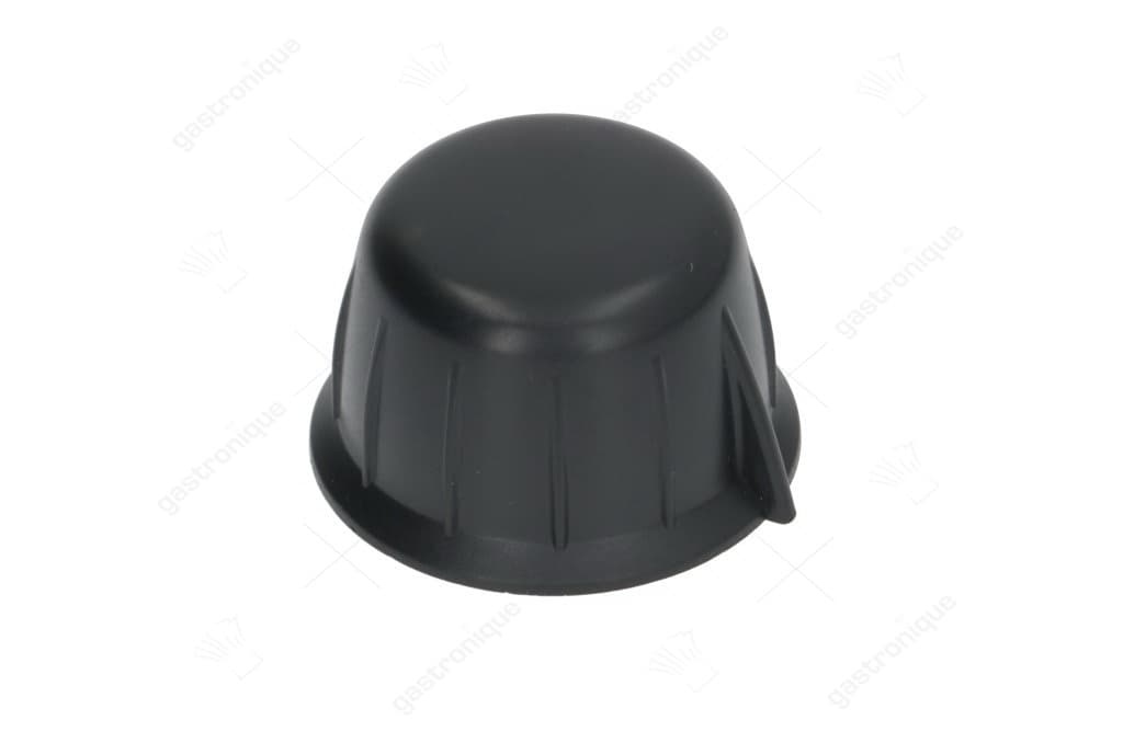 zwarte knop ø 43 mm