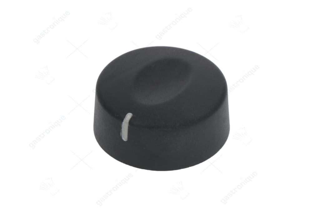 zwarte knop ø 42 mm
