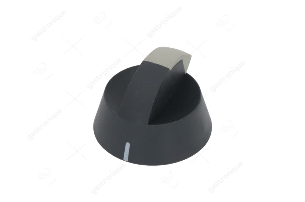 zwarte knop ø 55 mm