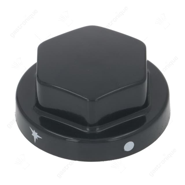zwarte knop ø 70 mm bedrukt - Thumbnail 2