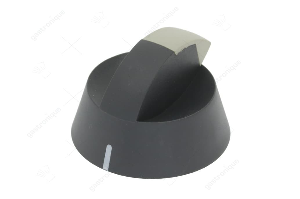 zwarte knop ø 55 mm
