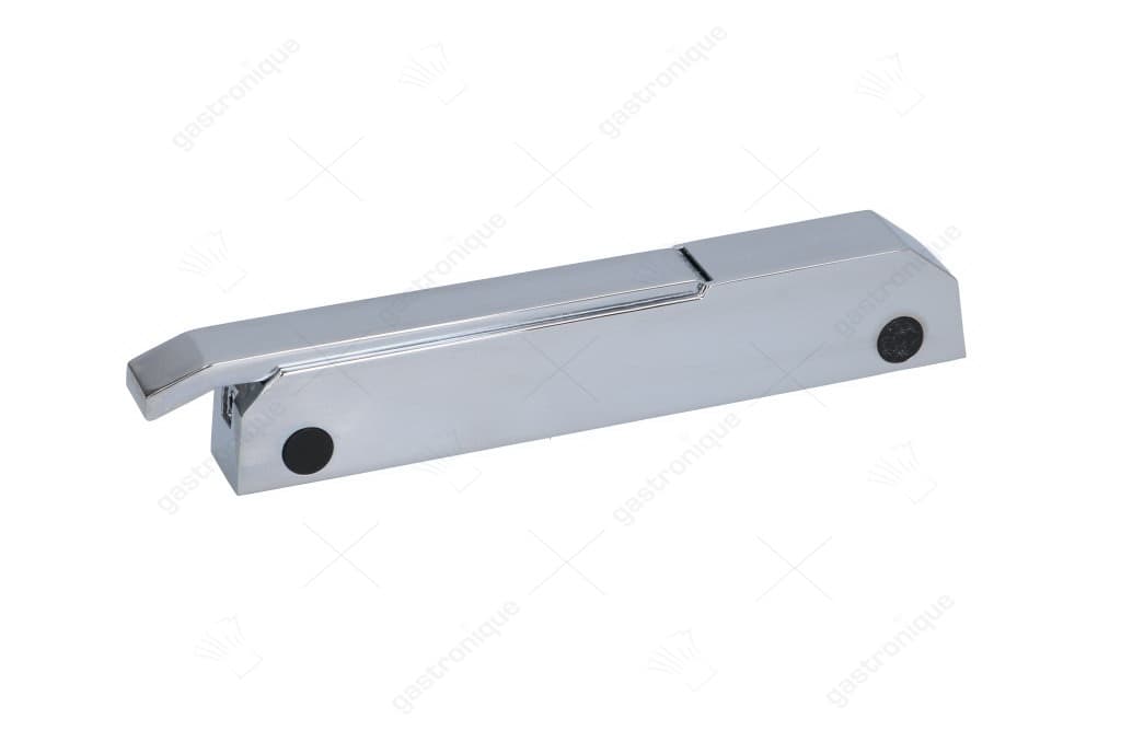 hendelsluiting L 185mm bevestigingsafstand 150mm verchroomd niet afsluitbaar koelapparaat 6188