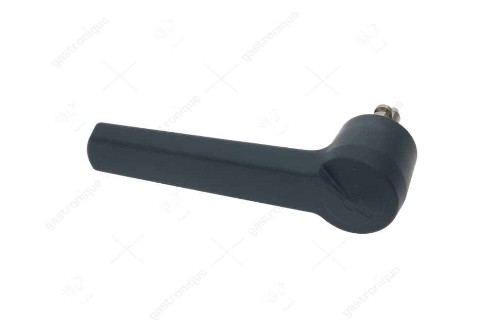 deurgreep L 205mm B 33mm grijs kunststof ø 57mm schachthoogte 39mm tap ø 12mm