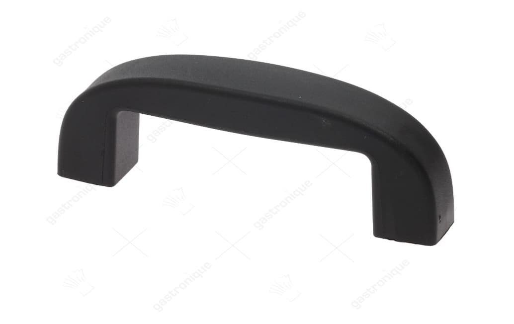 kunststof deurgreep 124 mm zwarte