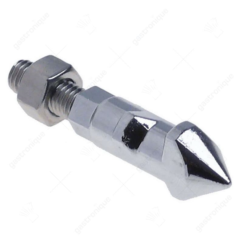 tegenstuk met pin 2-standen type DL24 L 42mm B 12mm H 18mm totale lengte 62mm draad M8x1,25 - Image 1