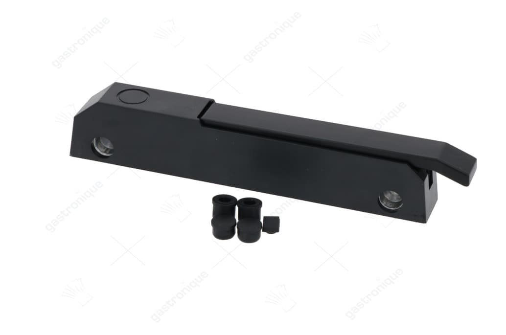 hendelsluiting L 185mm bevestigingsafstand 150mm niet afsluitbaar koelapparaat 6188 B 23,5mm ergo 6188 no lock plastic