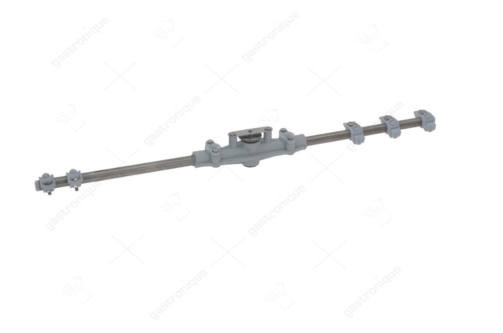 naspoelarm L 500mm inbouwpositie boven/onder sproeiers 6 inbouw ø 12mm