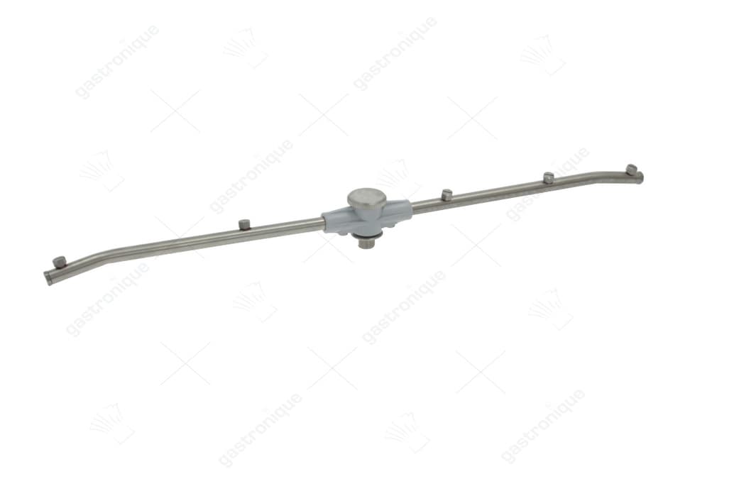 naspoelarm L 483mm sproeiers 5 inbouw ø 14mm inbouwpositie boven/onder compleet met draadstift - Image 1