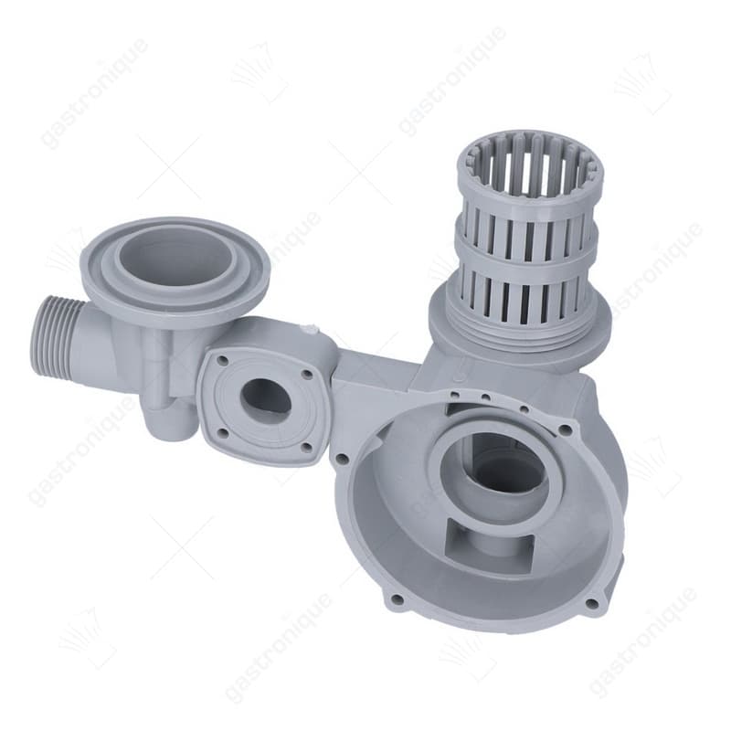 afvoerdeel draad 3/4" ID ø 35mm slang ø 24mm
