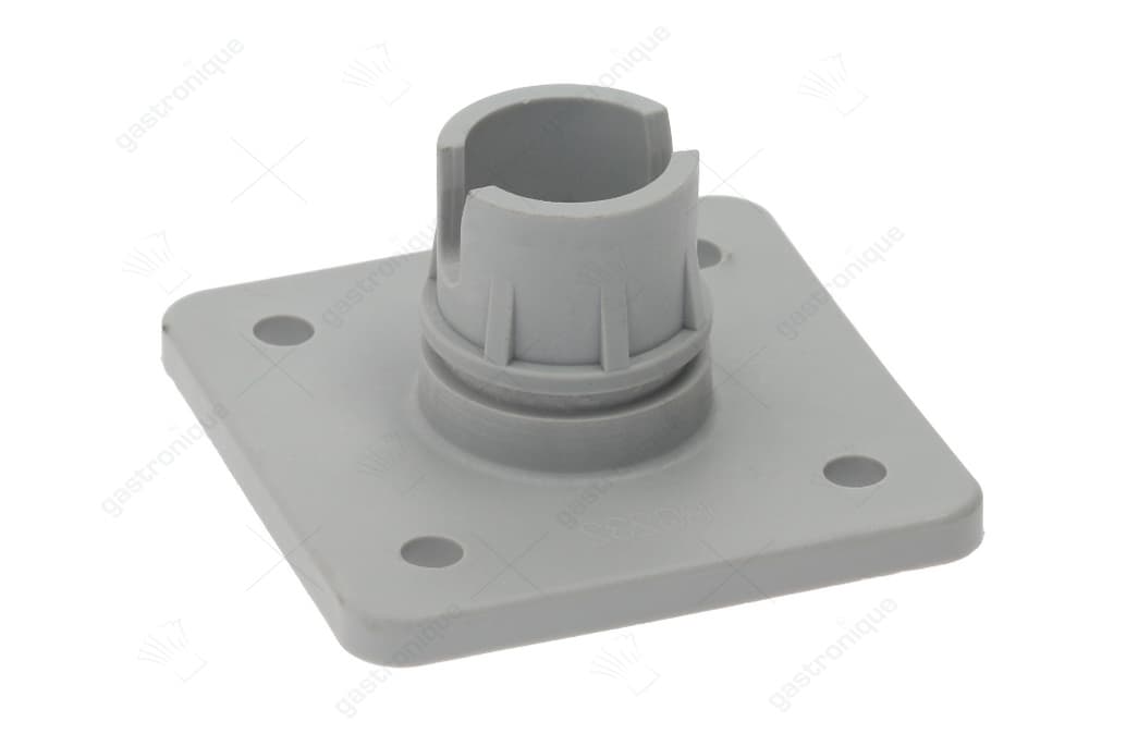 tegenhouder voor wasarm inbouwpositie boven/onder L 102mm B 102mm
