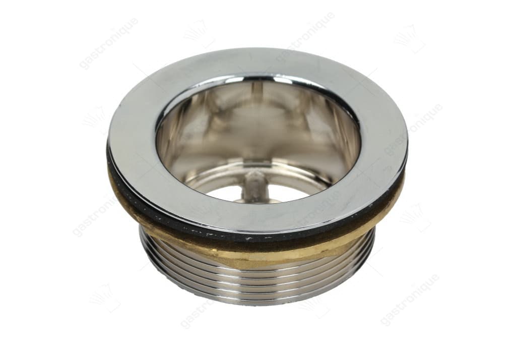 afvoerplug set in messing ø 2"