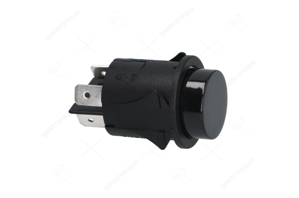 drukschakkelaar 1-polig zwart 16a 250v - Image 1