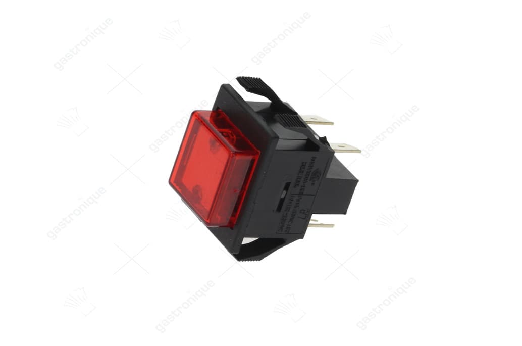 2 polige schakelaar rood 16a 250v - Image 1