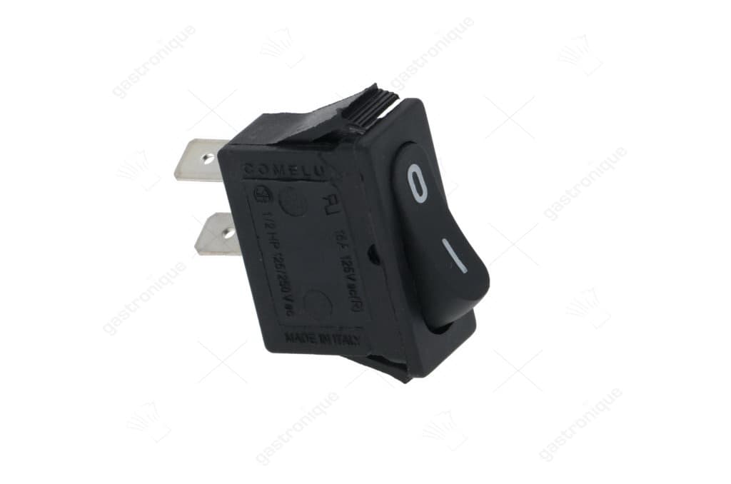 switch 1-pole black 16a 250v