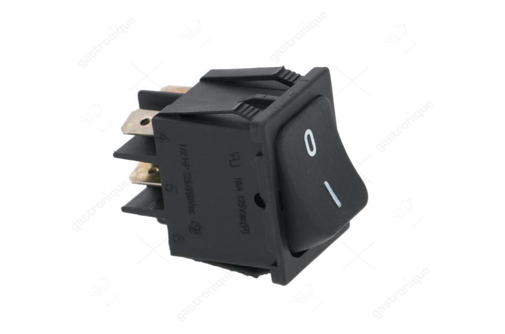 interrupteur bipolaire noir 10a 250v