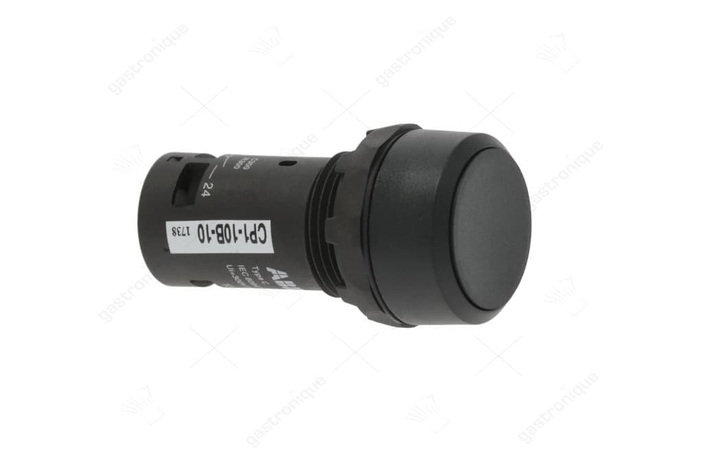 ZWARTE DRUKKNOP 5A 300V ABB