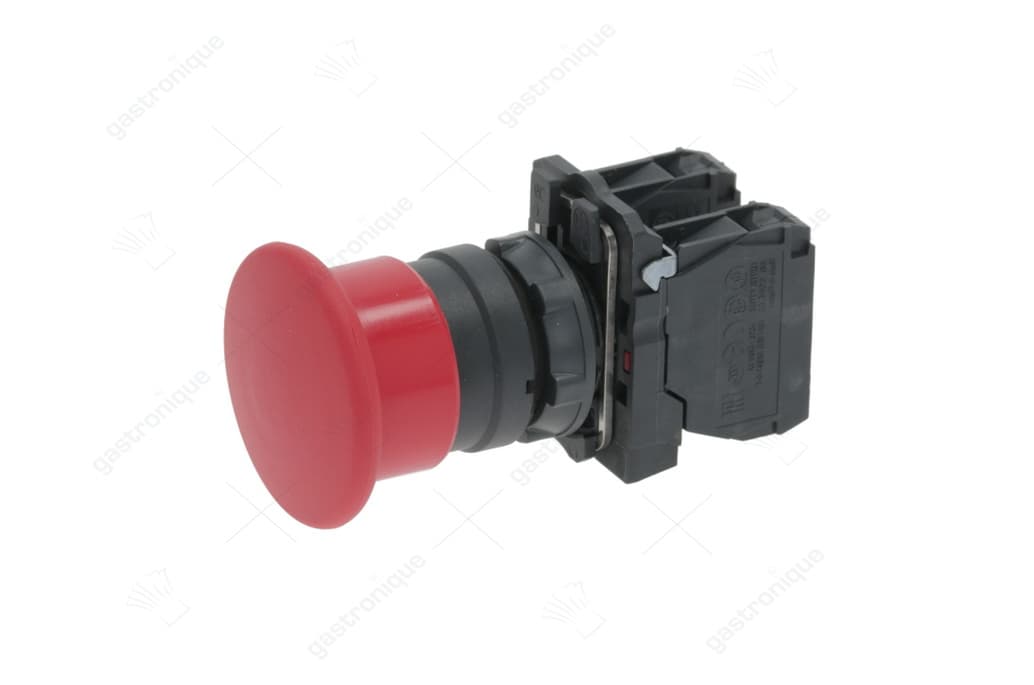 red stop push-button 3a 240v