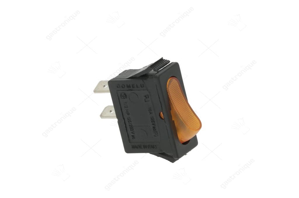 DRUKSCHAKELAAR NASPOEL ORANJE 16A 250V - Image 1