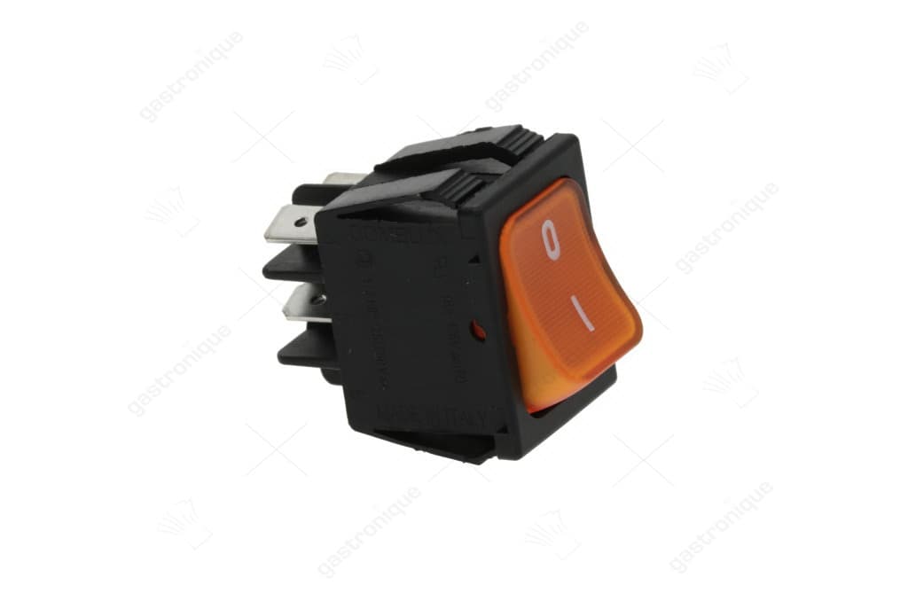 interrupteur bipolaire orange 16a 250v