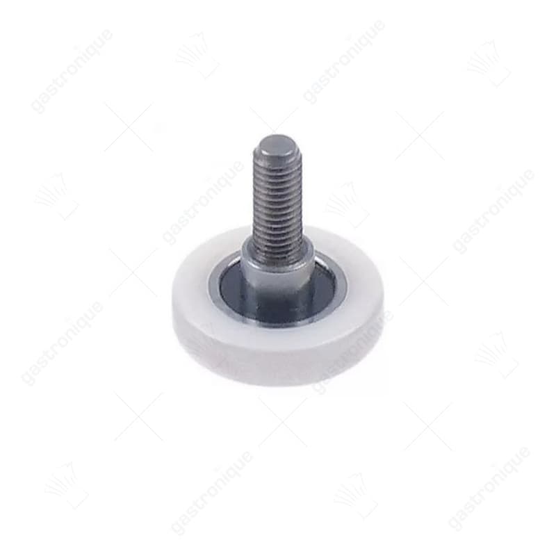 loopwiel wals ø 33mm B1 8mm A 33mm B 8mm C 14,5mm D M8mm E 11,5mm kunststof loopvlak kunststof