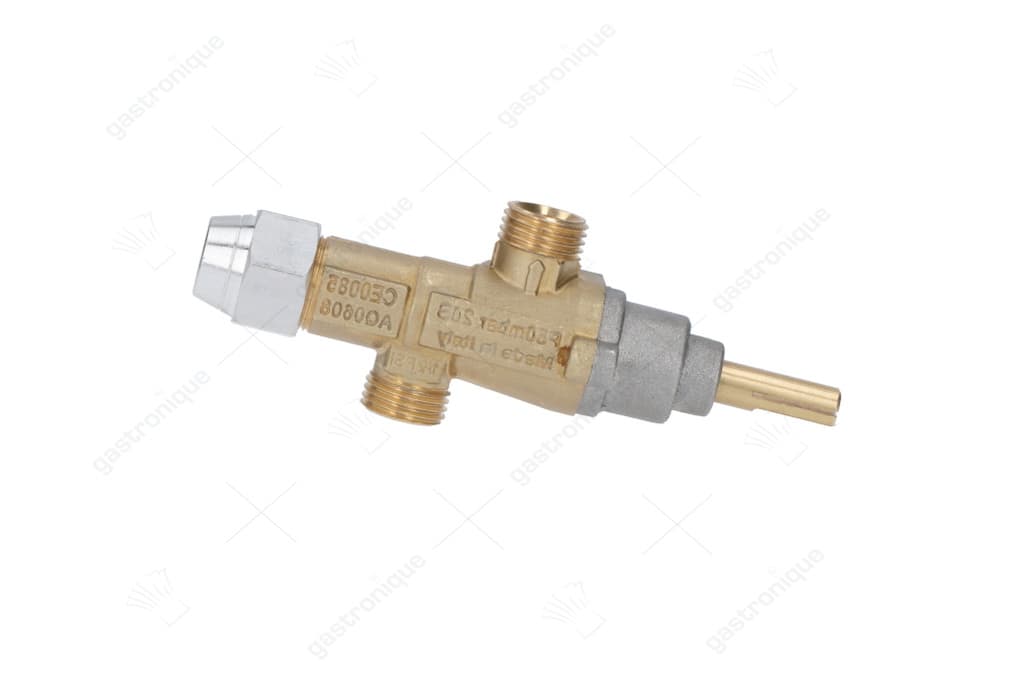 Gaskraan PEL type 20S gasingang M16x1,5 (pijp ø 10mm)