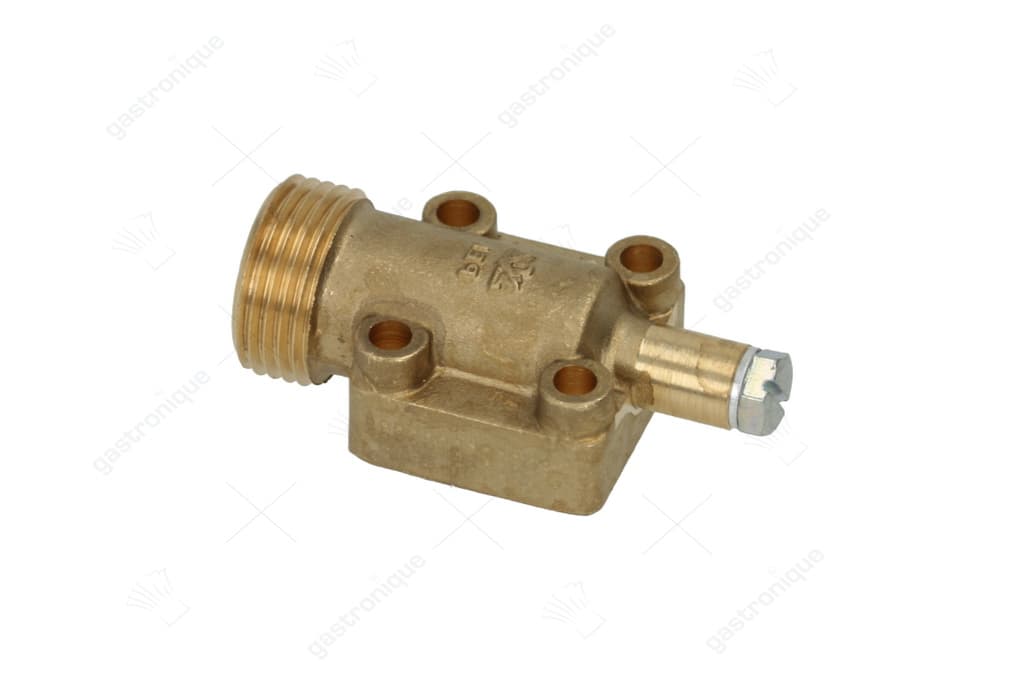 flangia with pressure fitting ø 12/10 mm