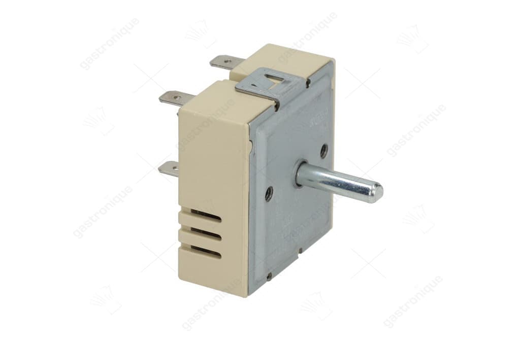 energieregelaar 230V 13A enkel circuit draairichting rechts as ø 6x4,6mm as L 23mm