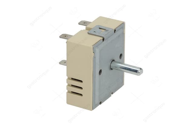 energieregelaar 230V 13A enkel circuit draairichting rechts as ø 6x4,6mm as L 23mm - Thumbnail 1