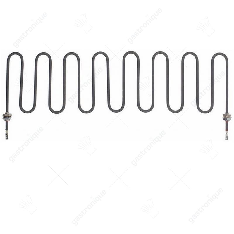 verwarmingselement 2500W 400V VC 1 L 148mm B 545mm aansluiting vlaksteker 6,3mm pijp ø 6,3mm