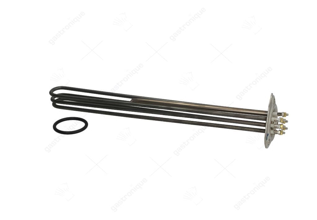 verwarmingselement 6000W 230V VC 3 inbouw ø 47,5mm L 400mm B 36mm H 36mm aansluiting M4 pijp ø 6,2mm - Image 1