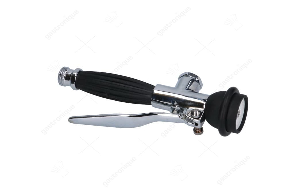 poignee de douche noir ø m1/2" - Image 1