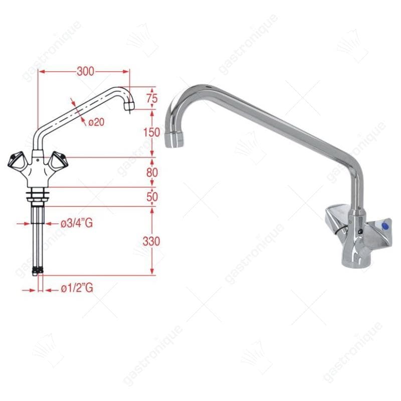 eengatsmenkraan KLARCO STYL K3