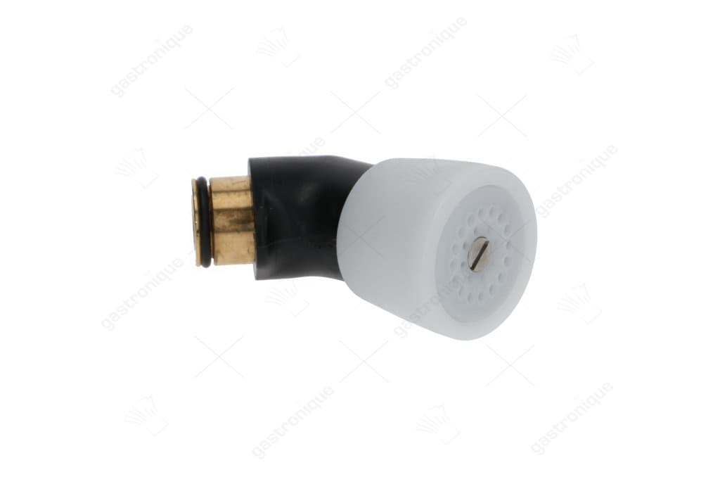 white spray cup with filter