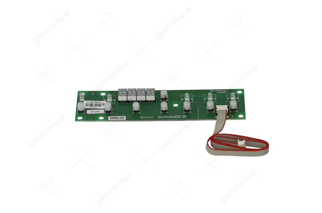 bedienings printplaat/display 185x50 mm