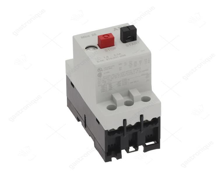 motorbeschermschakelaar type Mbs25-025 instelbereik 1,6-2,5A (AC3/400V) 1,1kW