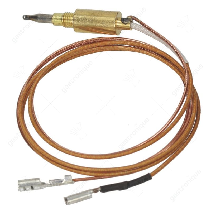 thermokoppel met twee geleiders L 750mm M6x0,75 F 7,7mm F 6,3mm
