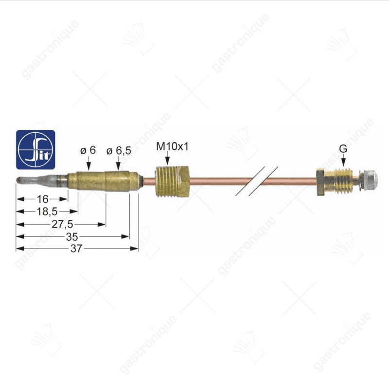 thermokoppel m9x1 1500 mm - Image 1