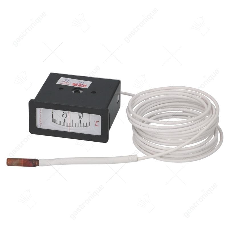 temperatuurmeter inbouwmaat 56x25 mm 0-120°C