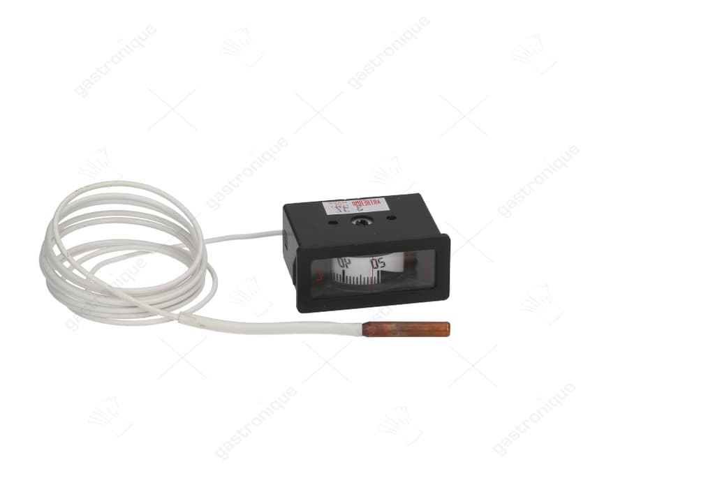 thermometer zwart 58x25 mm 0-120°c
